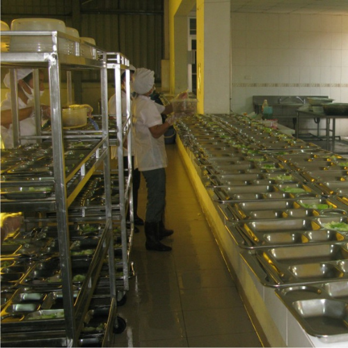Minatek chuyên thi công hệ thóng bếp cho các đơn vị cung cấp suất ăn công nghiệp, suất ăn tập thể